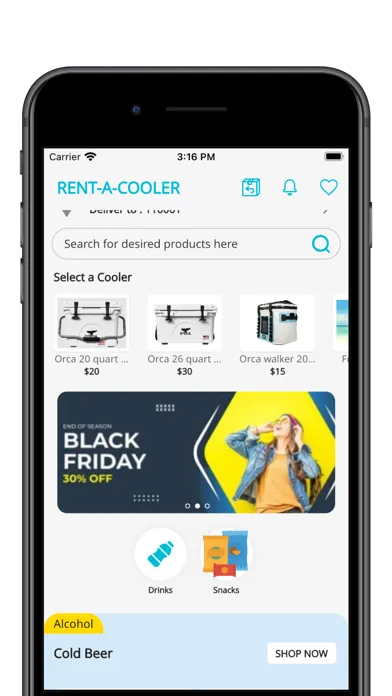 Capturas de pantalla de Rent A Cooler