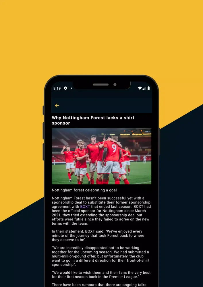 DB Football Predictions Screenshots