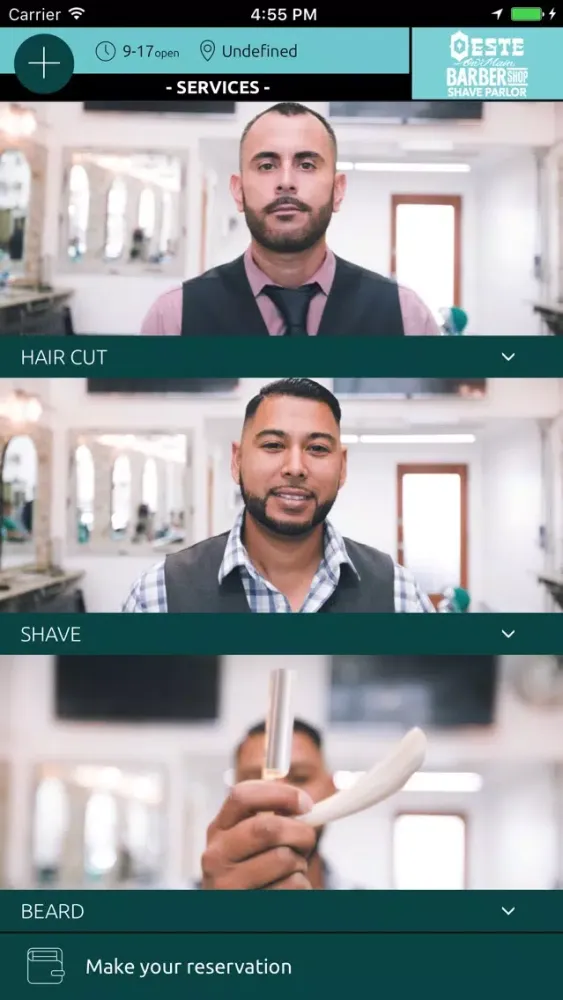 Oeste Barbershop स्क्रीनशॉट