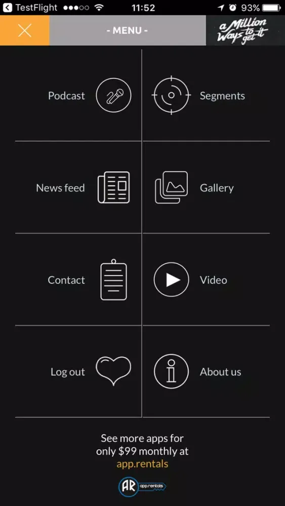 Capturas de pantalla de Million ways podcast