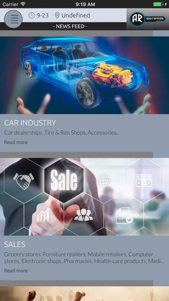 Скриншоты App Rentals