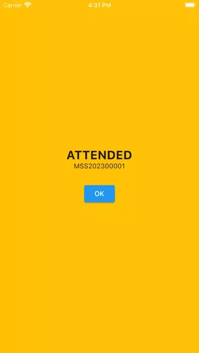Rentech e-Reg Attendance Screenshots