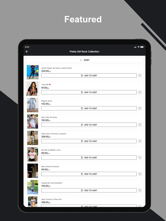 Ảnh chụp màn hình của Key Glamorous Collection LLC iPad 