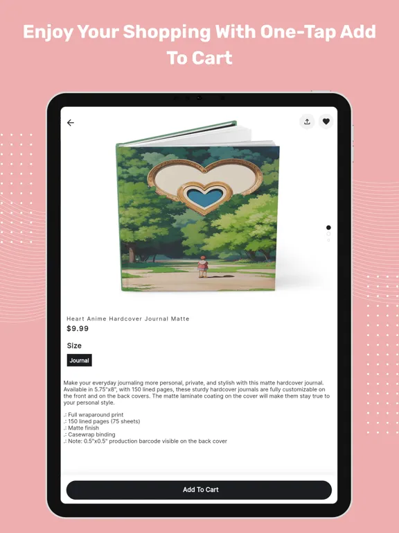 Capturas de pantalla de Mimune Shop iPad 