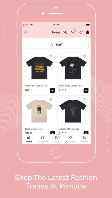 Capturas de pantalla de Mimune Shop