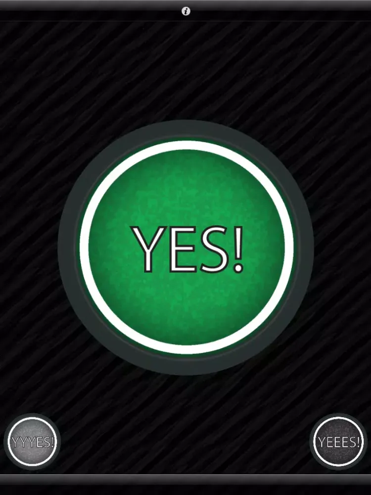 Yes Button iPad  Screenshots