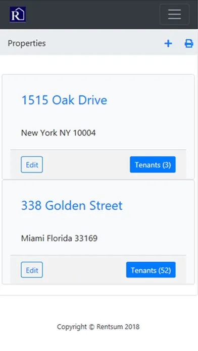 Rentsum Rent Management Cloud應用截圖
