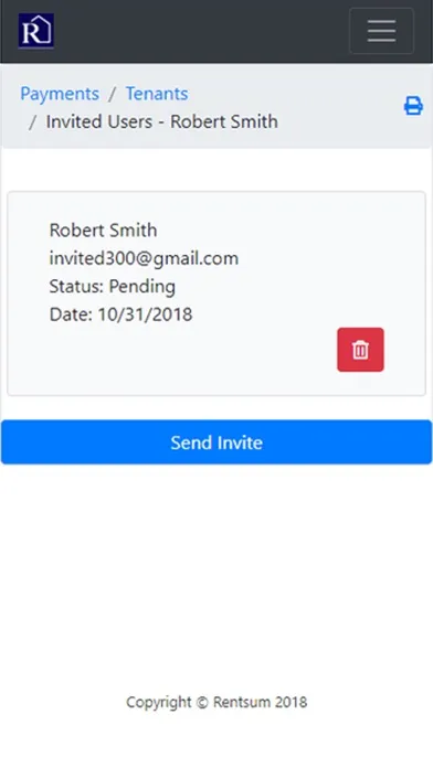Rentsum Rent Management Cloud應用截圖