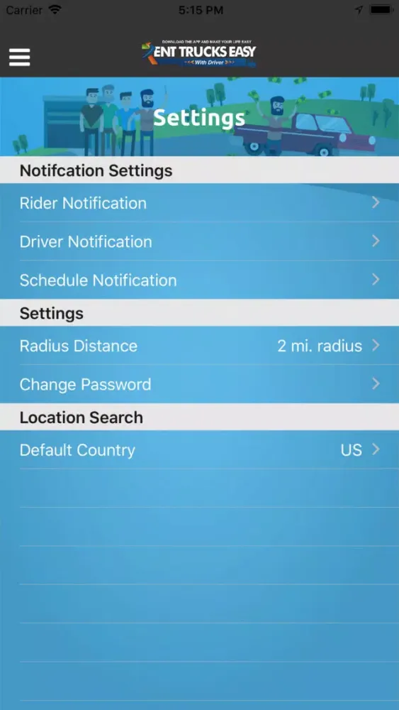 Rent Trucks Easy - User স্ক্রিনশট