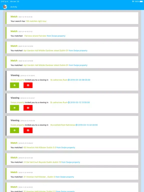 Скриншоты Rentview renter profile iPad 