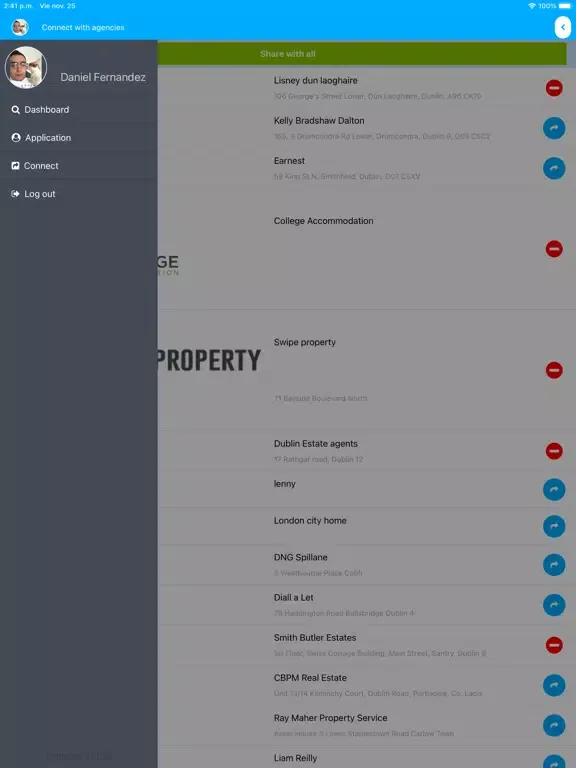 Скриншоты Rentview renter profile iPad 