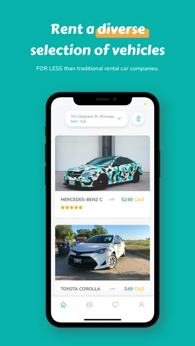 Zrzuty ekranu Rent Your Ride - Car Rental