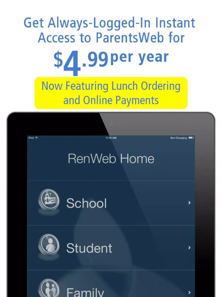 Скриншоты RenWeb Home iPad 