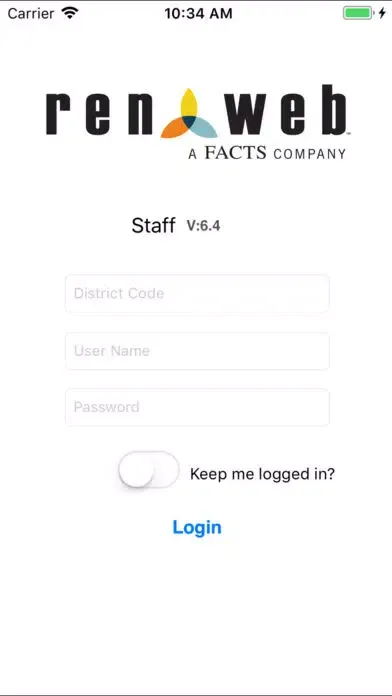 RenWeb Staff سکرین شاٹس