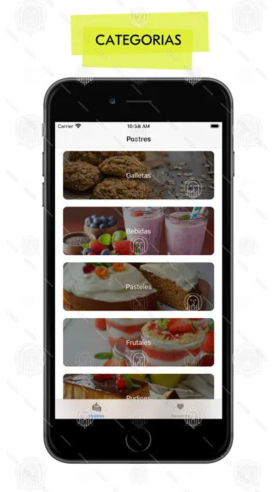 Postres Saludables Ekran Görüntüleri