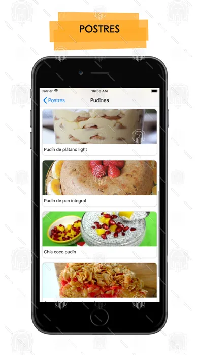 Postres Saludables Ekran Görüntüleri