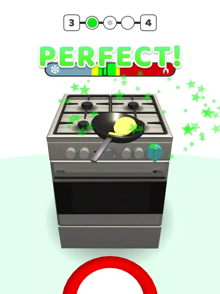 Capturas de pantalla de Fry It! iPad 