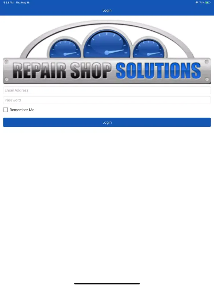 Repair Shop Solutions iPad 应用截图