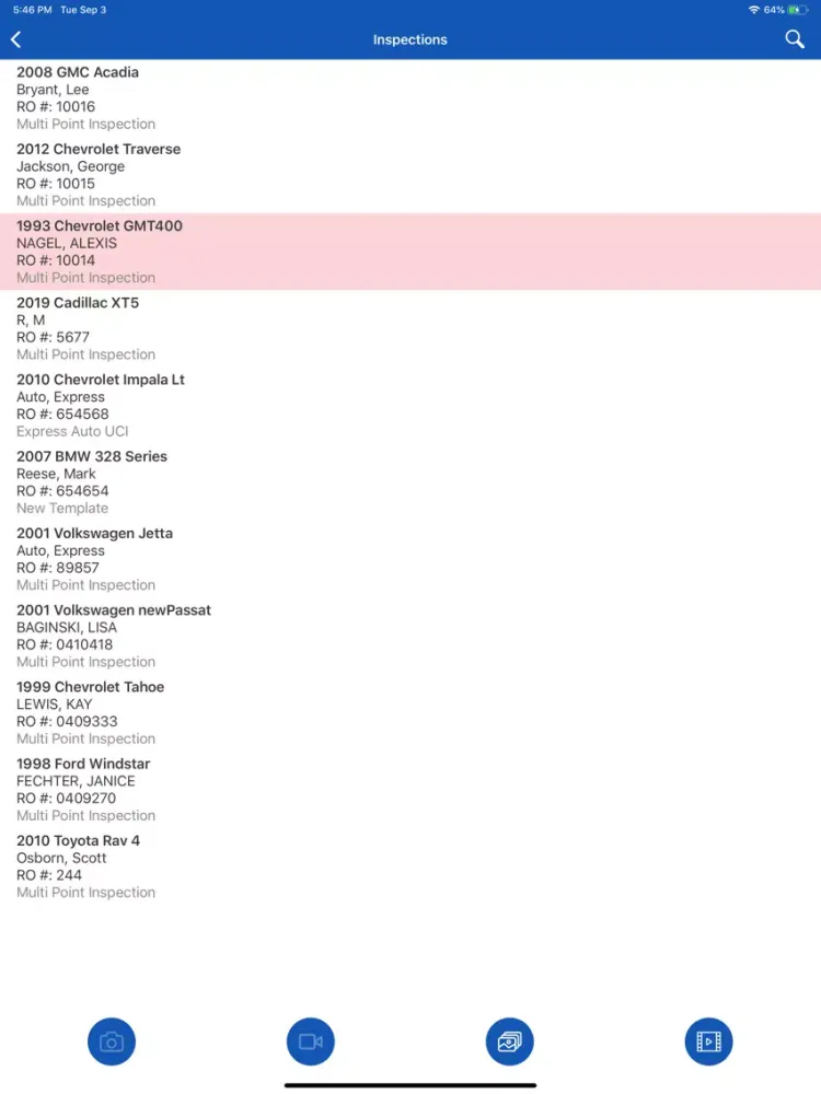 Repair Shop Solutions iPad 应用截图