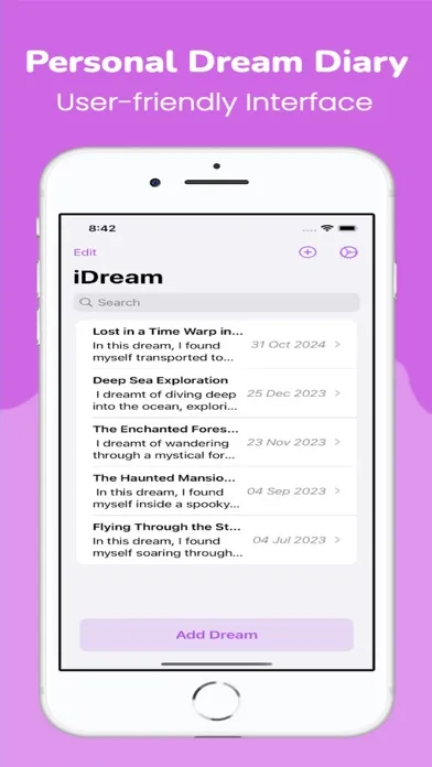 ภาพหน้าจอของ Dream Journal - Interpretation