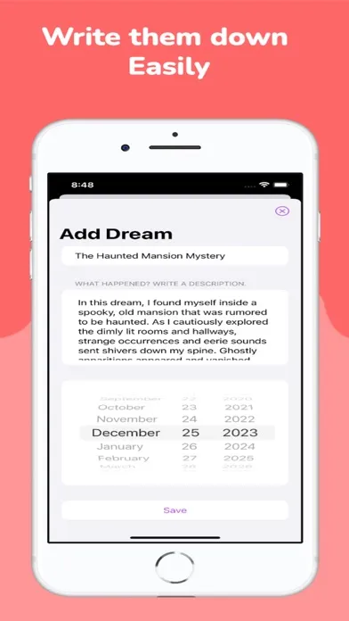 ภาพหน้าจอของ Dream Journal - Interpretation