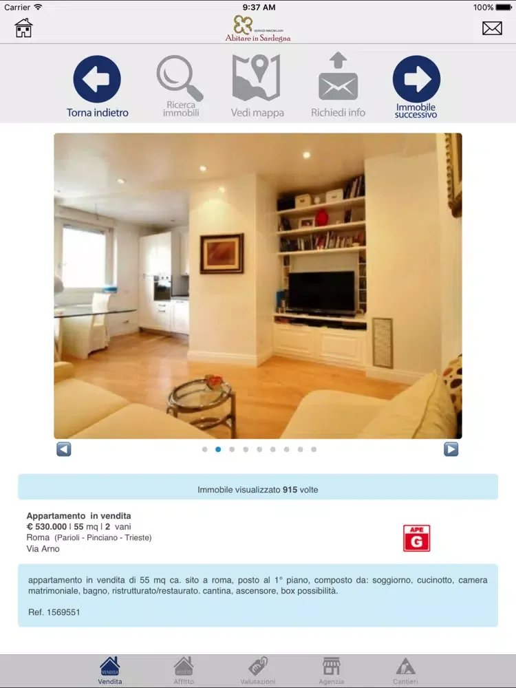 تصاویر Abitare in Sardegna Serv Imm iPad 