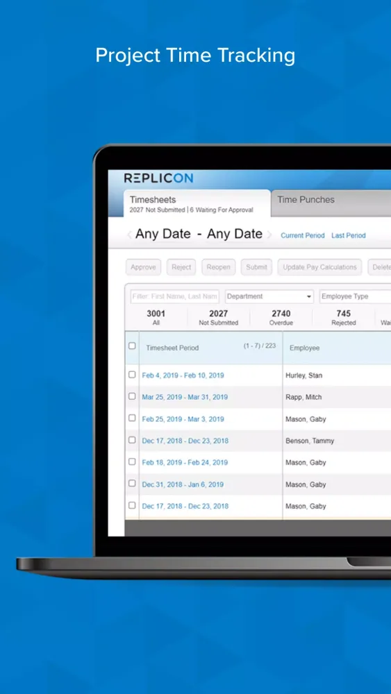 Timesheets - Time Tracking App应用截图