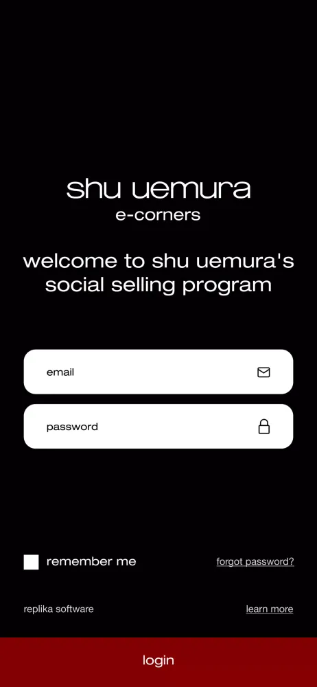Shu Uemura e-corners سکرین شاٹس