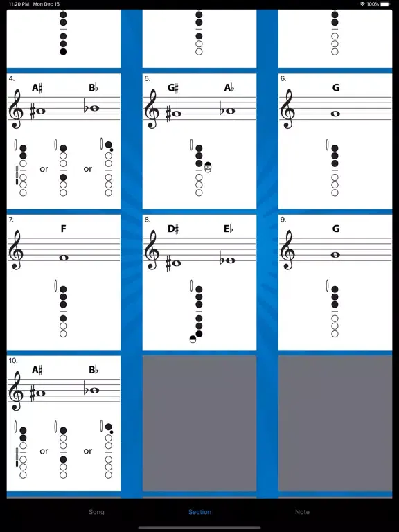 Alto Sax Prompter iPad 应用截图