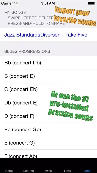 Alto Sax Prompter应用截图