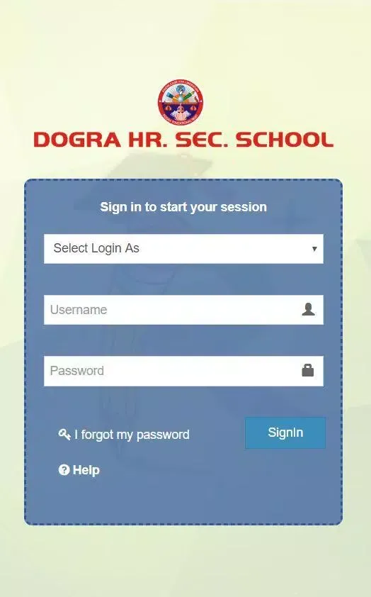 Ảnh chụp màn hình của Dogra School App