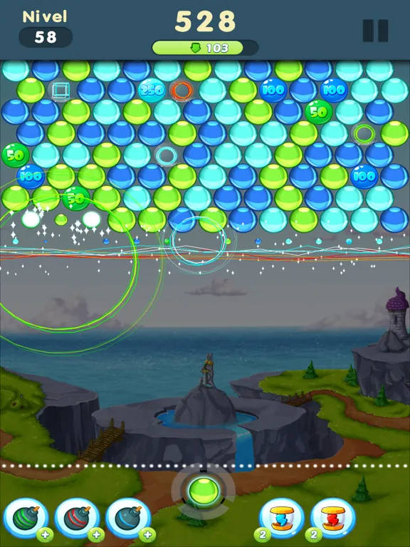 Bubble Shooter 2.0 iPad  Screenshots