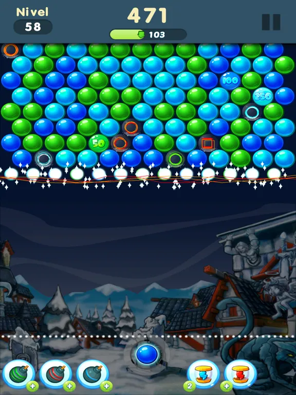 Bubble Shooter 2.0 iPad  Screenshots