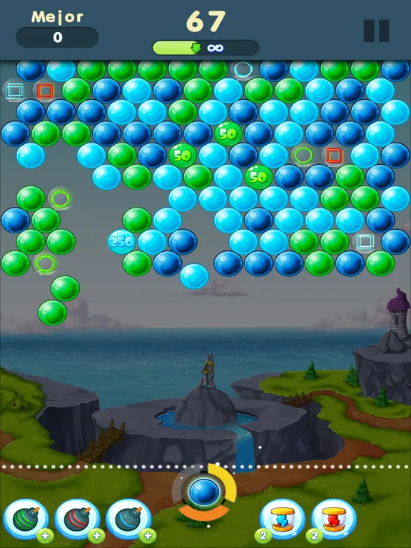 Bubble Shooter 2.0 iPad  Screenshots