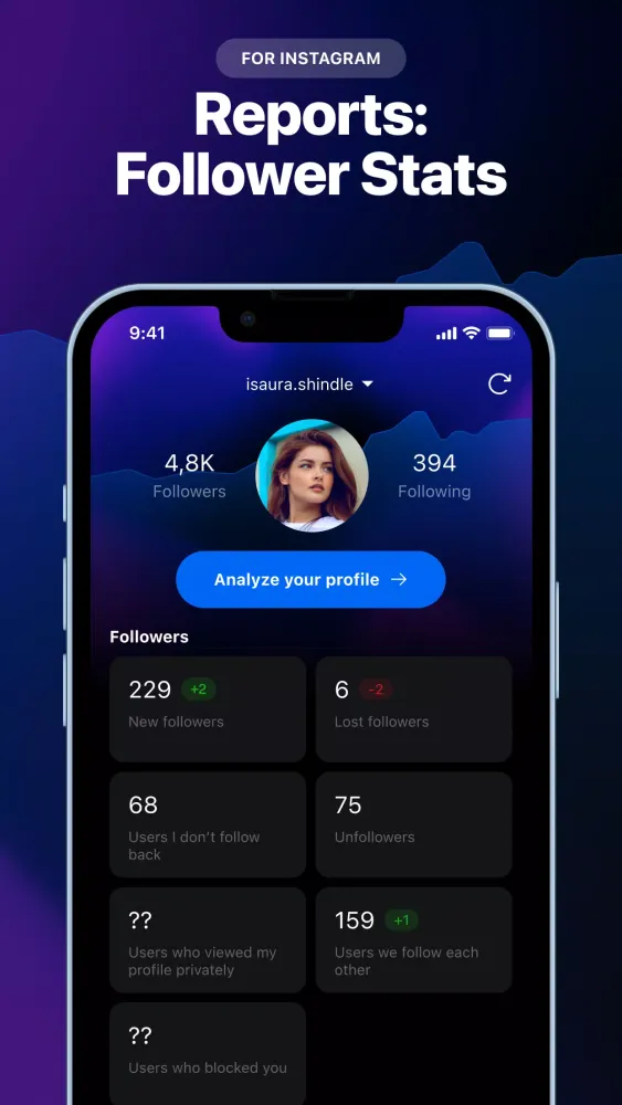 صور Reports: Followers Stats