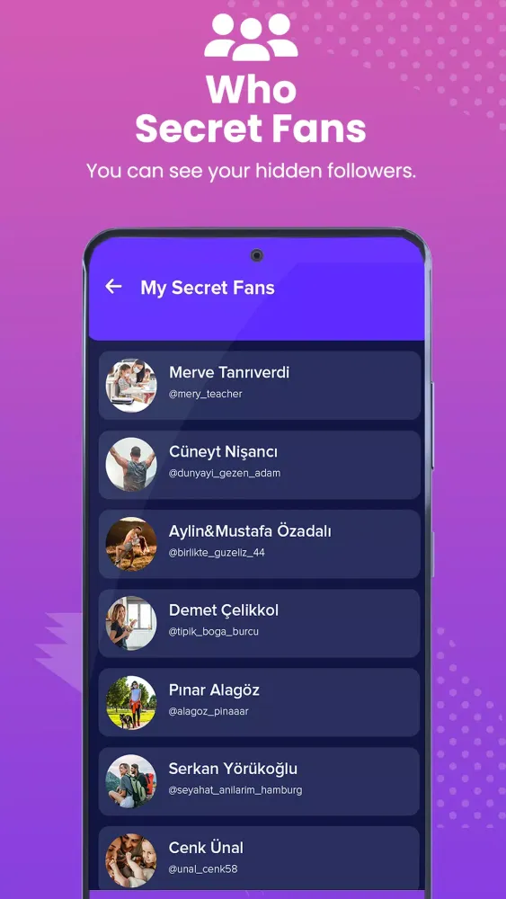 Those who look at my profile Screenshots
