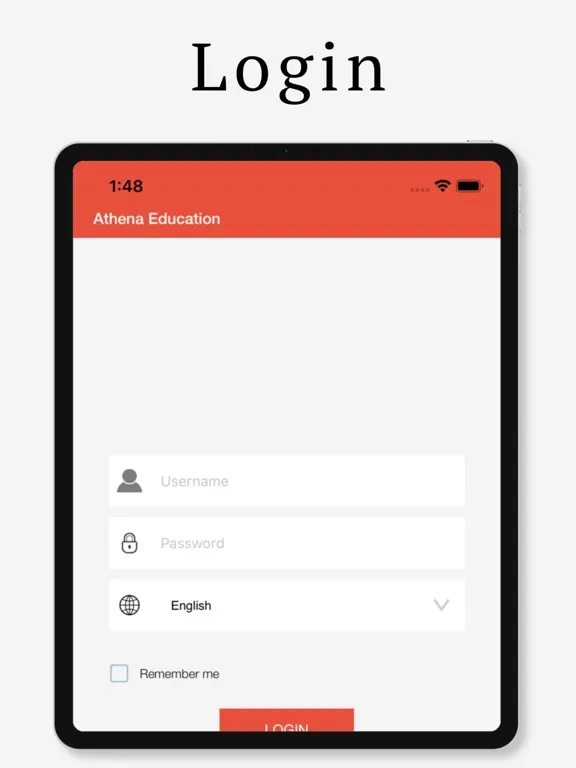 Athena Education iPad 应用截图