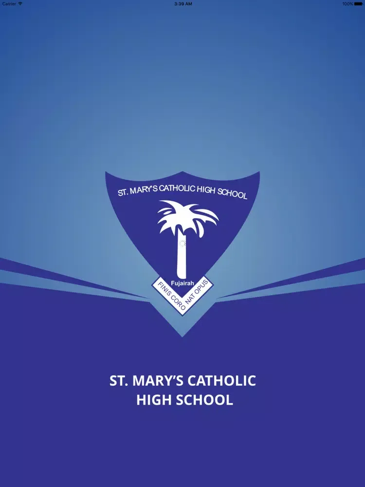 Ảnh chụp màn hình của St.Mary's Fujairah iPad 
