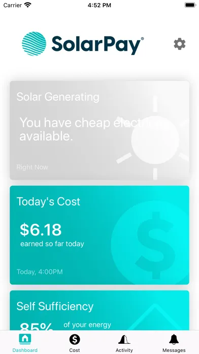 Capturas de pantalla de SolarPay