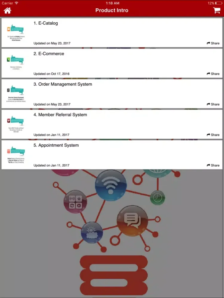 iTAG Solutions iPad  Ekran Görüntüleri