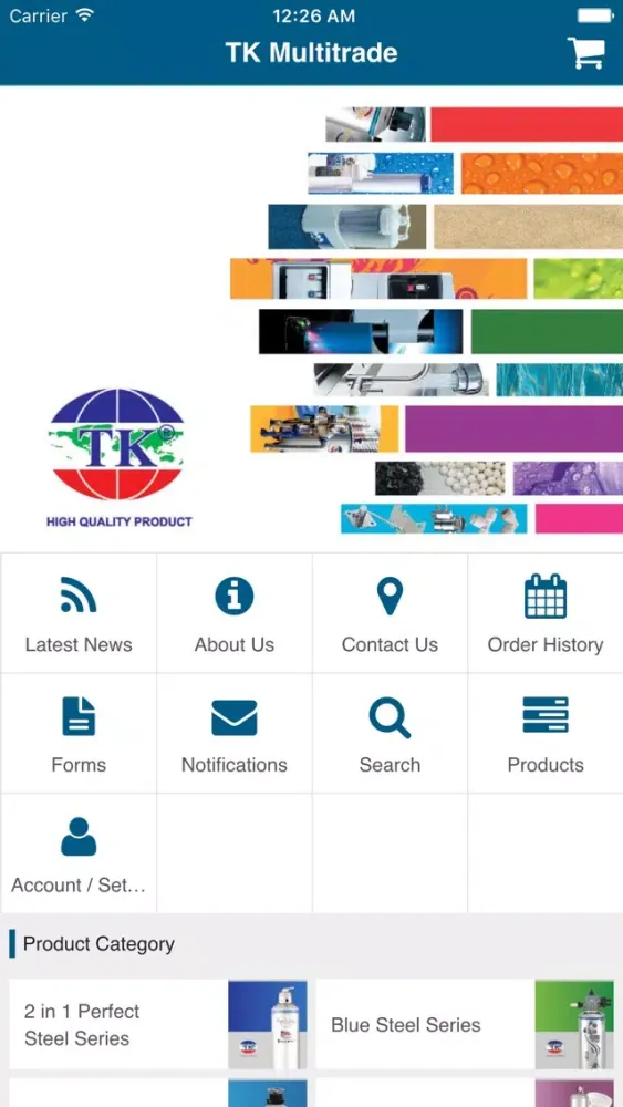 Screenshot di TK Multitrade