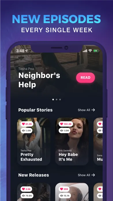 Lure: Interactive Chat Stories سکرین شاٹس