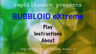 BubbloidX 스크린샷