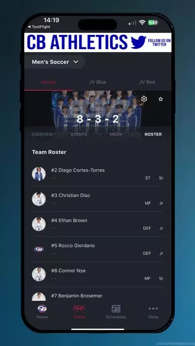 CB Falcons 스크린샷