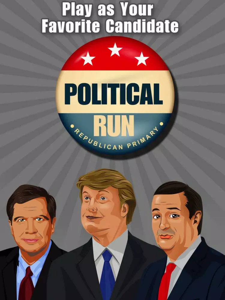 Political Run - Republican Primary (Ad Free) - 2016 Presidential Election Trivia iPad 应用截图