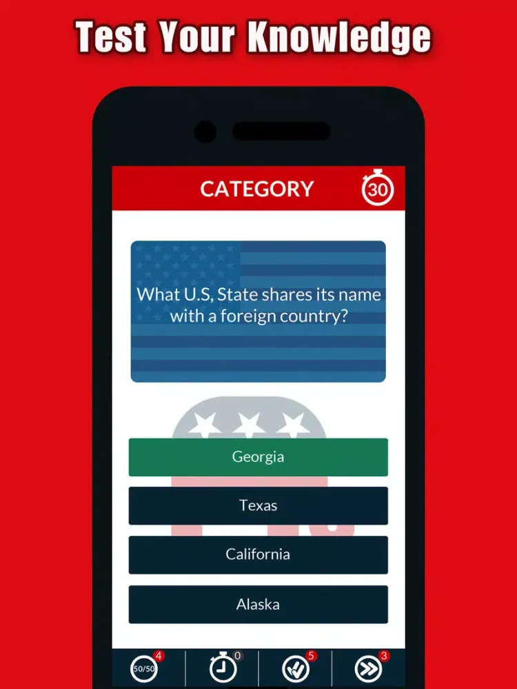 Political Run - Republican Primary (Ad Free) - 2016 Presidential Election Trivia iPad 应用截图