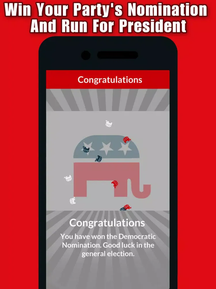 Political Run - Republican Primary (Ad Free) - 2016 Presidential Election Trivia iPad 应用截图