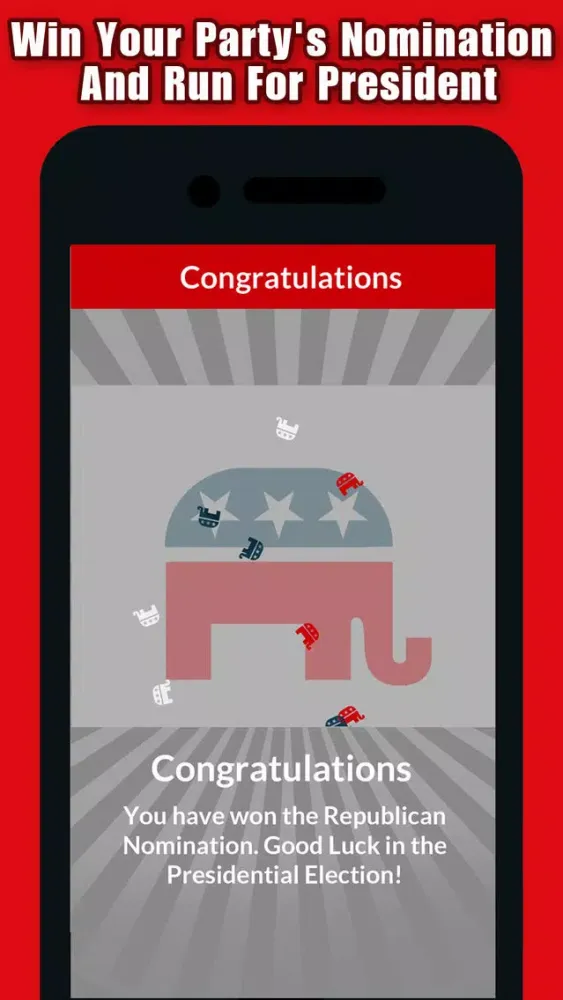Political Run - Republican Primary (Ad Free) - 2016 Presidential Election Trivia应用截图