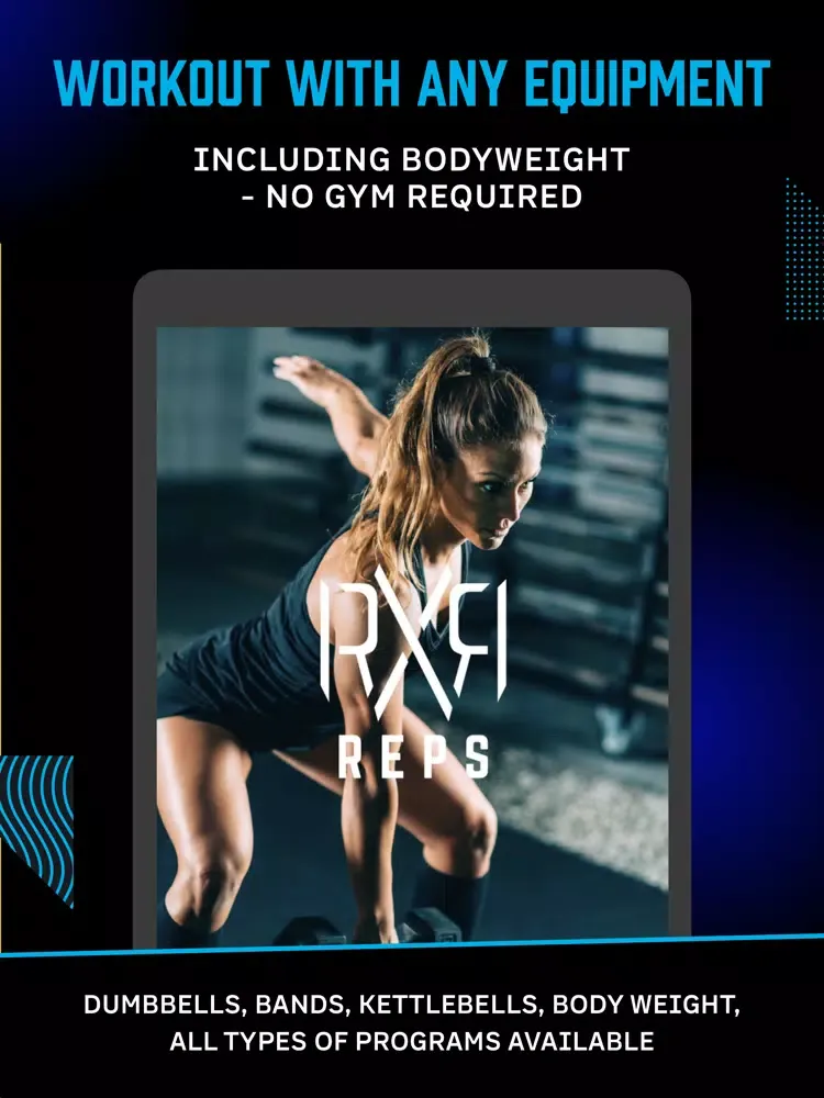 Capturas de pantalla de Reps: Strength Fitness Classes iPad 