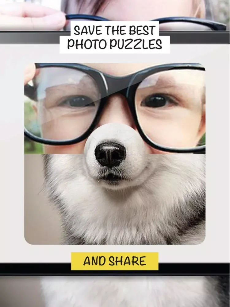 Capturas de tela do re:Puzzle - Funny Faces for Instagram iPad 